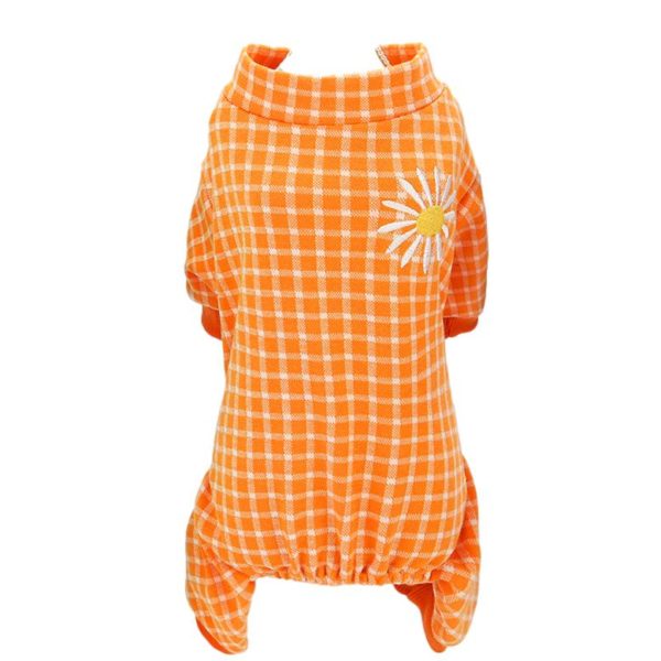 Pyžamo CUBES oranžové