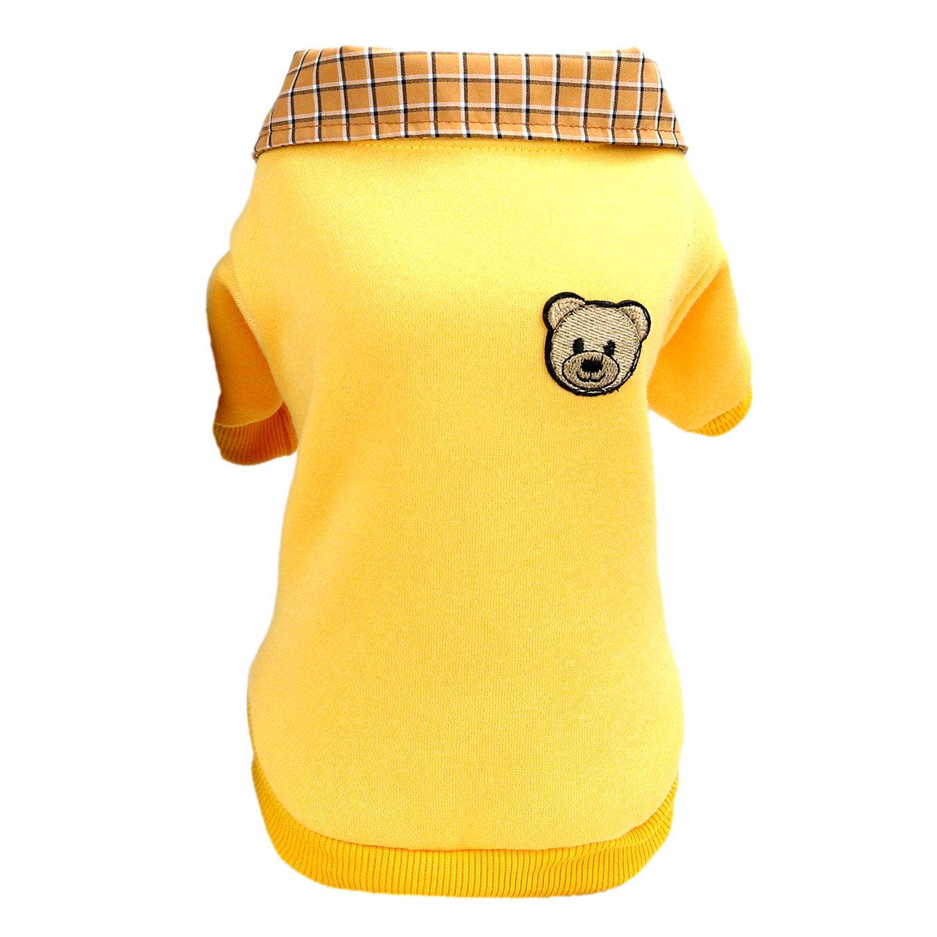 Mikina COLLAR žltá