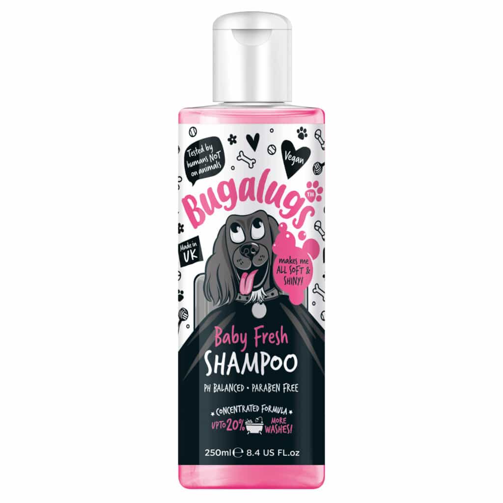 Bugalugs jemný šampón pre psov – svieža vôňa Baby Fresh